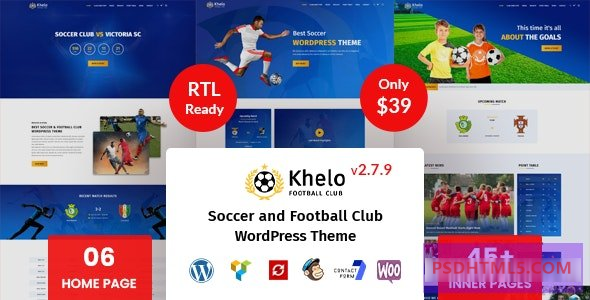 Khelo v2.8.3-足球WordPress主题 -尚睿切图网