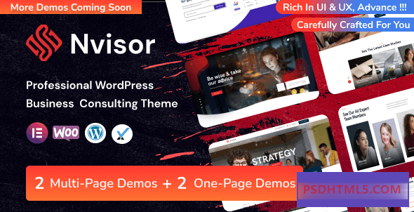 Nvisor v1.3.1-商业咨询WordPress -尚睿切图网