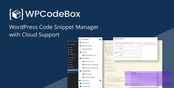 WPCodeBox v1.0.0-代码段插件 -尚睿切图网