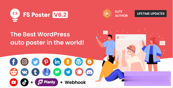 FS海报v6.5.9-WordPress自动海报&amp；计划程序 -尚睿切图网