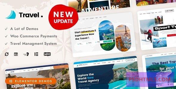 爱旅行v5.3-创意旅行社WordPress -尚睿切图网