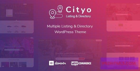 Cityo v1.134-多列表目录WordPress主题 -尚睿切图网