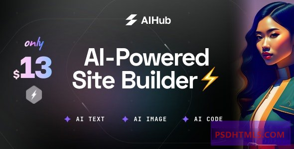 AIHub v1.3.1-人工智能驱动的启动&amp；技术WordPress主题 -尚睿切图网