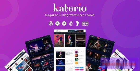 Katerio v1.5-杂志&amp；博客WordPress主题 -尚睿切图网