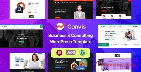 Convis v1.0.3-咨询业务WordPress主题 -尚睿切图网