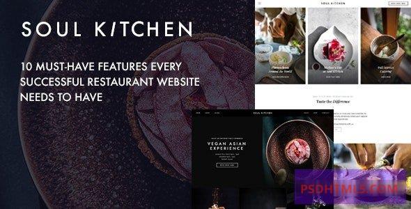 SoulKitchen v1.04-餐厅WordPress主题 -尚睿切图网