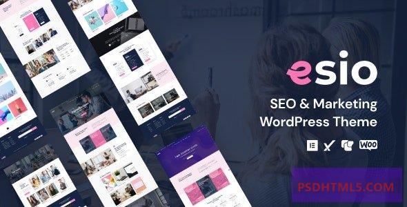 Esio v1.1-SEO&amp；营销WordPress主题 -尚睿切图网