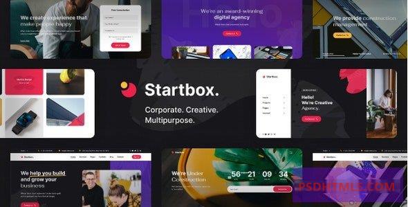 Startbox v1.0.0-多用途企业WordPress主题 -尚睿切图网