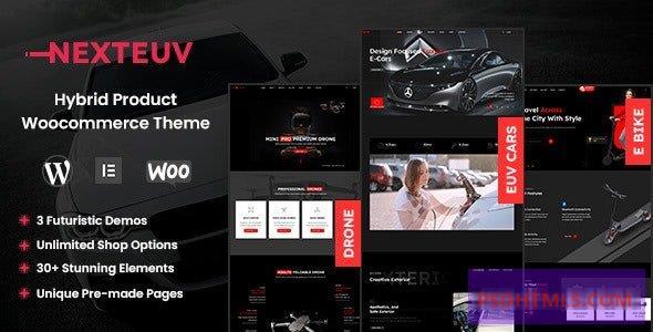 NextEuv v1.0.3-电动汽车商店，单一产品商店 -尚睿切图网