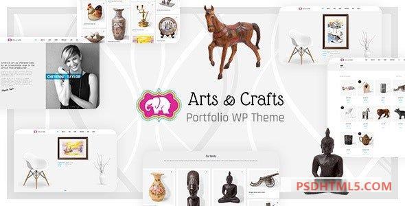 工艺品&amp；Arts v2.5-手工艺人WordPress -尚睿切图网