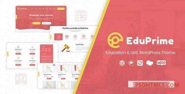 EduPrime v1.3-教育；LMS WordPress主题 -尚睿切图网