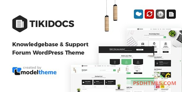 Tikidocs v2.2.1-知识库；支持论坛WordPress主题+RTL -尚睿切图网