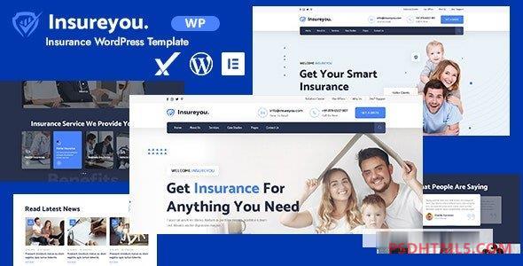 Insureyou v1.0.0-保险WordPress主题 -尚睿切图网