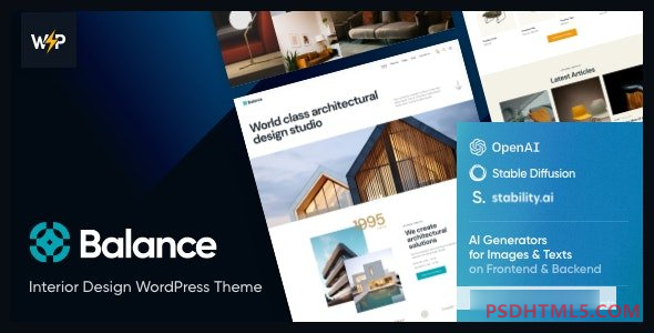 Balance v1.0-室内设计WordPress主题 -尚睿切图网
