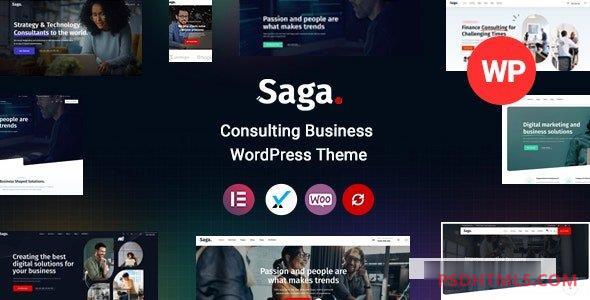 Saga v2.3-商业咨询WordPress主题 -尚睿切图网