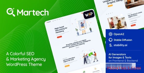 MarTech v1.0-营销机构WordPress主题 -尚睿切图网