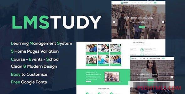 LMStudy v2.1-教育LMS WooCommerce主题 -尚睿切图网