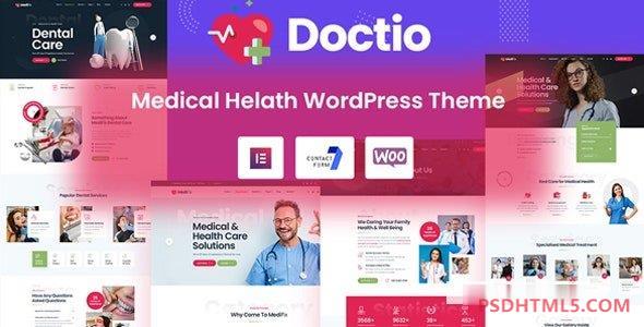 Doctio v1.0.5-医疗健康WordPress主题 -尚睿切图网