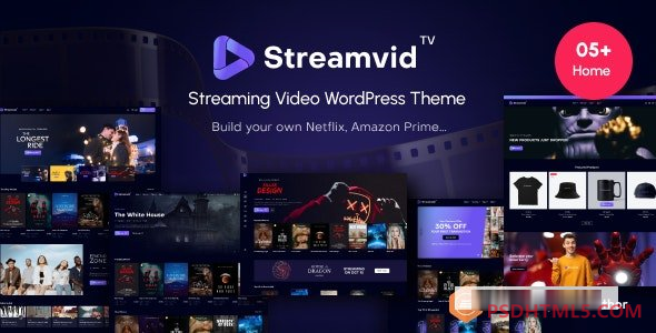 StreamVid v5.1.0-流媒体视频WordPress主题 -尚睿切图网