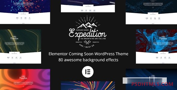 Expedition v4.0.0-Elementor即将推出WordPress主题 -尚睿切图网