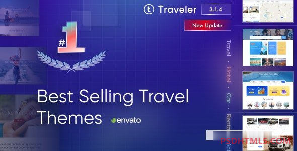 Traveler v3.1.4-旅行预订WordPress主题 -尚睿切图网