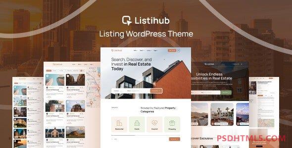 Listihub v1.0.4-列出WordPress主题 -尚睿切图网