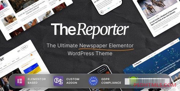 The Reporter v1.0.1-报纸编辑WordPress主题 -尚睿切图网