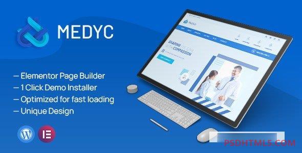 Medyc v1.0-医学WordPress主题 -尚睿切图网