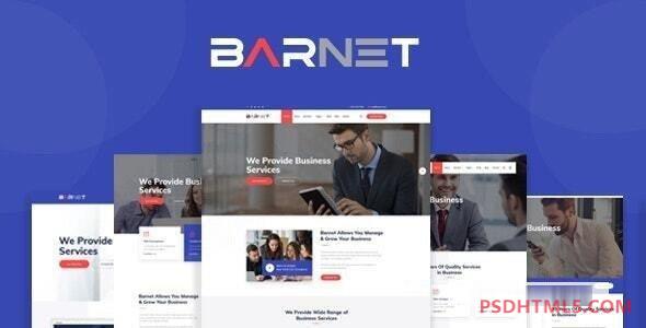 Barnet v1.9-商业咨询WordPress主题 -尚睿切图网