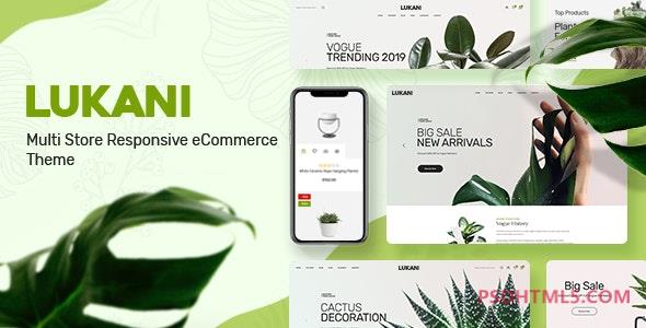 Lukani v1.1.5-WooCommerce WordPress的植物商店主题 -尚睿切图网