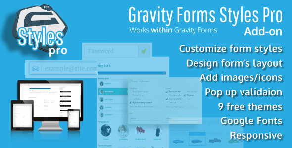 Gravity Forms Styles Pro 3.1.3版附加组件 -尚睿切图网