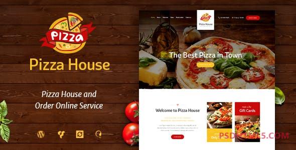 Pizza House v1.4.0-餐厅/咖啡馆/小酒馆主题 -尚睿切图网