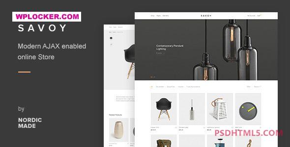 Savoy v2.9.3-极简AJAX WooCommerce主题 -尚睿切图网