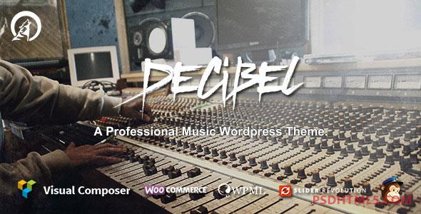 Decibel v3.6.8-专业音乐Wordpress主题 -尚睿切图网