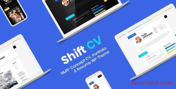 ShiftCV v3.0.10-博客\\简历\\公文包\\ WordPress -尚睿切图网