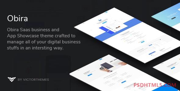 Obira v1.9.7-SaaS业务；应用程序展示WordPress主题 -尚睿切图网