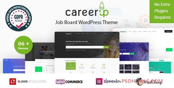 CareerUp v2.3.37-招聘板WordPress主题 -尚睿切图网