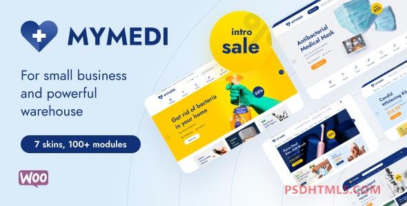 MyMedi v1.4.9-响应式WooCommerce WordPress主题 -尚睿切图网