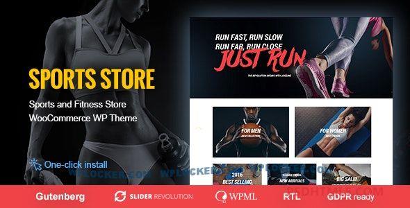 Sports Store v1.2.1-运动服&amp；健身器材店主题 -尚睿切图网