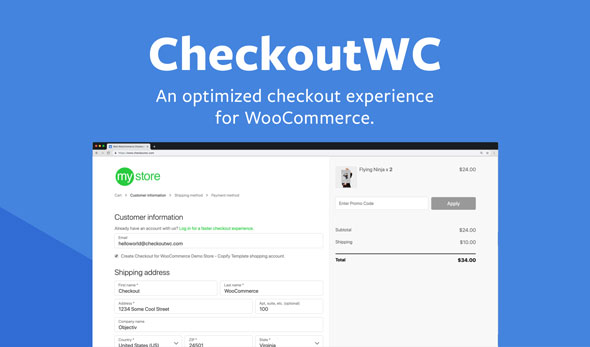 CheckoutWC v9.0.35-WooCommerce的优化结账页面 -尚睿切图网