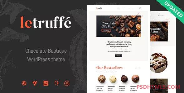 Le Truffe v1.17-巧克力糖；糖果商店WordPress主题 -尚睿切图网