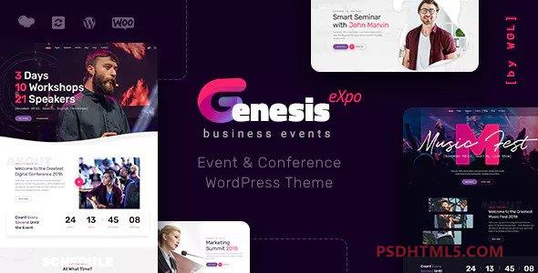 GenesisExpo v1.4.10-商业活动；会议主题 -尚睿切图网