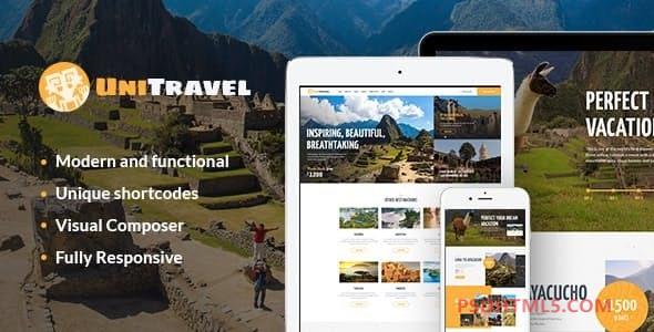 UniTravel v1.3.0-旅行社；旅游局WordPress主题 -尚睿切图网