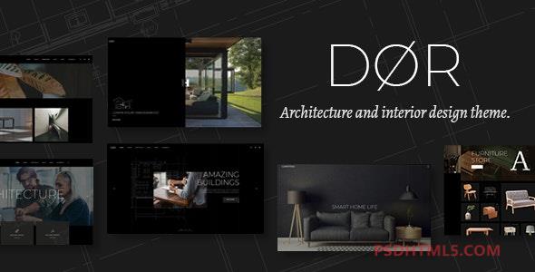 Dorv2.3-现代建筑与室内设计主题 -尚睿切图网