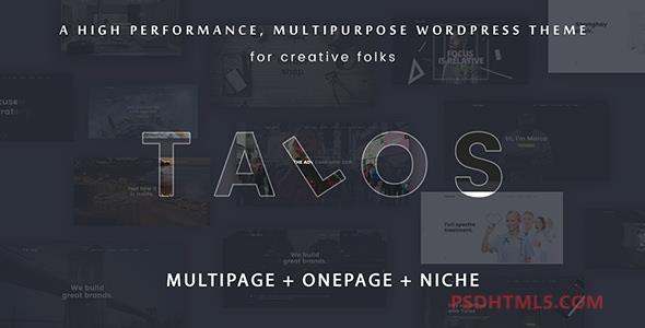 Talos v1.3.9-创意多用途WordPress主题 -尚睿切图网