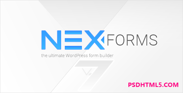 NEX Forms v8.6.2-终极WordPress表单生成器；高级脚本、插件和；手机 -尚睿切图网