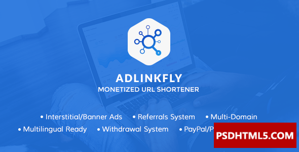 AdLinkFly v6.6.3-货币化URL缩短器-为空；高级脚本、插件和；手机 -尚睿切图网