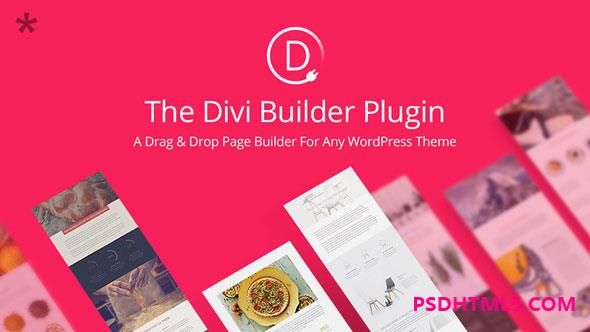 Divi Builder v4.25.2-拖动和；拖放页面生成器插件&raquo；高级脚本、插件和；手机 -尚睿切图网