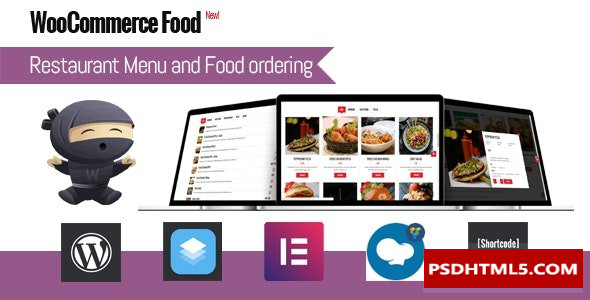 WooCommerce Food v3.2.8-餐厅菜单和；点餐&raquo；高级脚本、插件和；手机 -尚睿切图网