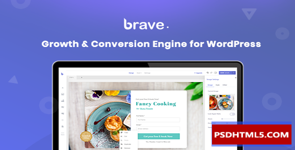 Brave v0.6.9-拖放WordPress弹出窗口、选择、潜在客户；测量生成器&raquo；高级脚本、插件和；手机 -尚睿切图网